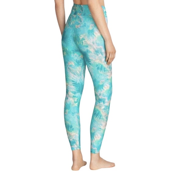Johnny Was Calme Paddle Pants (Leggings) in Aqua Keys - Picture 2 of 2